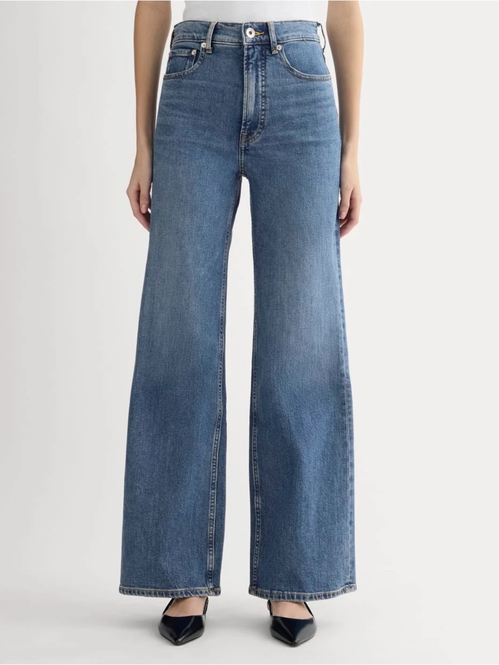 NWOT Everlane The Way-High Sailor Jean in Blue Size 25R